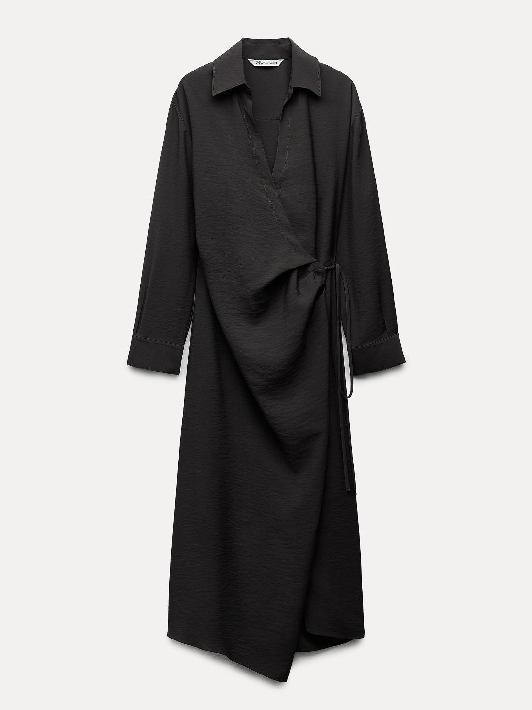 

ZARA Women Grey Dress
