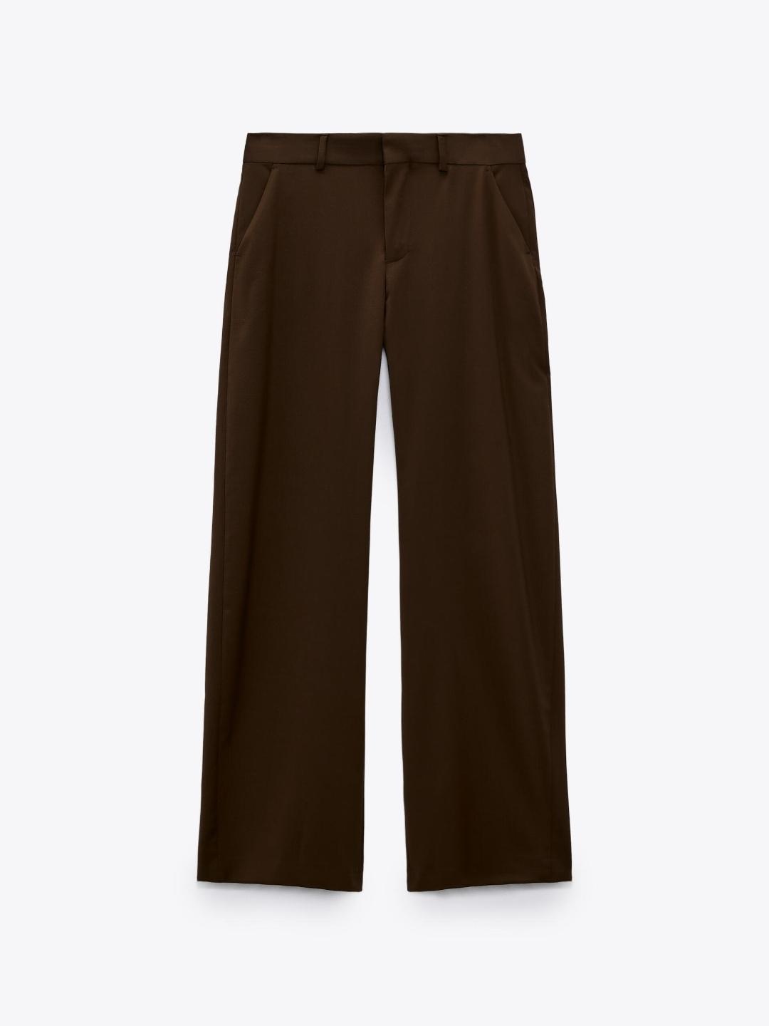 

ZARA Women Brown Trouser