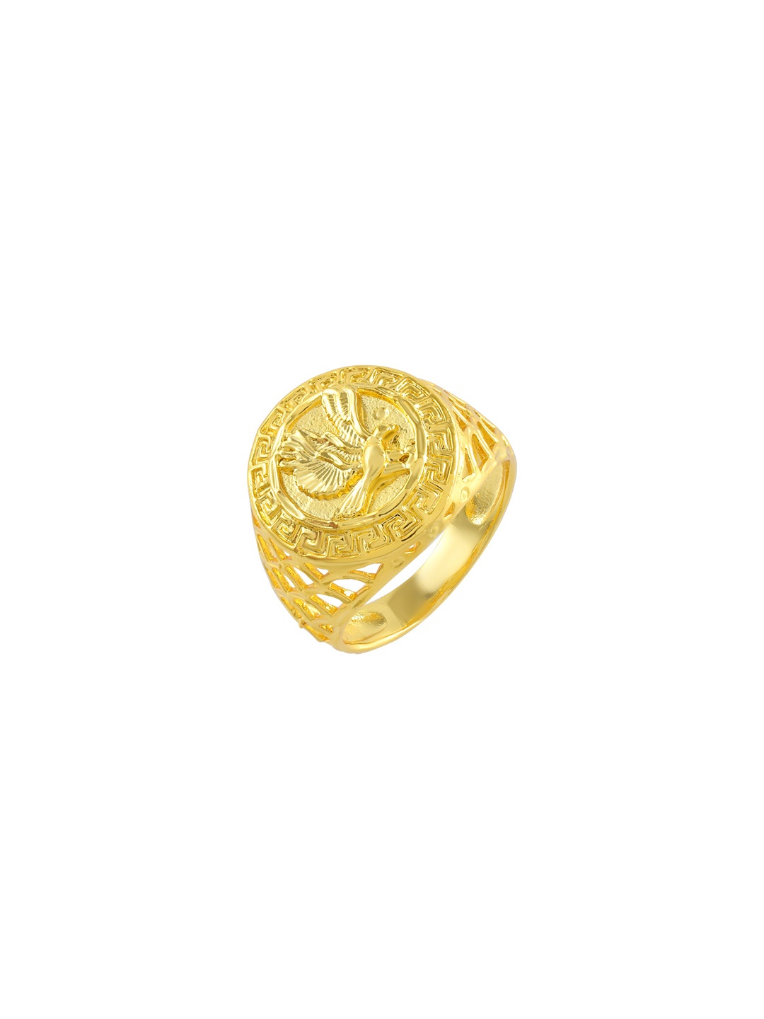

MEMOIR Men Gold Plated Finger Ring