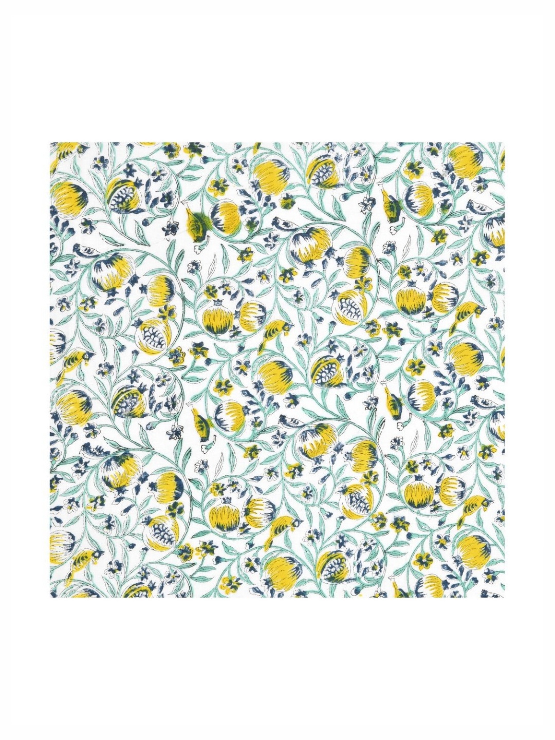 

Plarsh Comfort White & Yellow Set of 2 Ethnic Motifs Square Cushion Covers