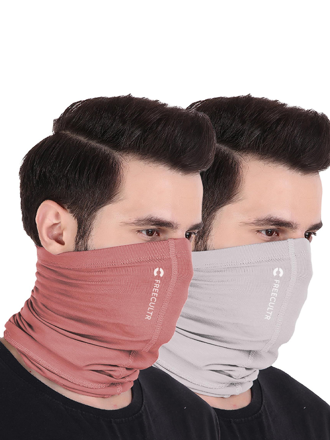 

FREECULTR Unisex Pack Of 2 Bandana Headband, Pink
