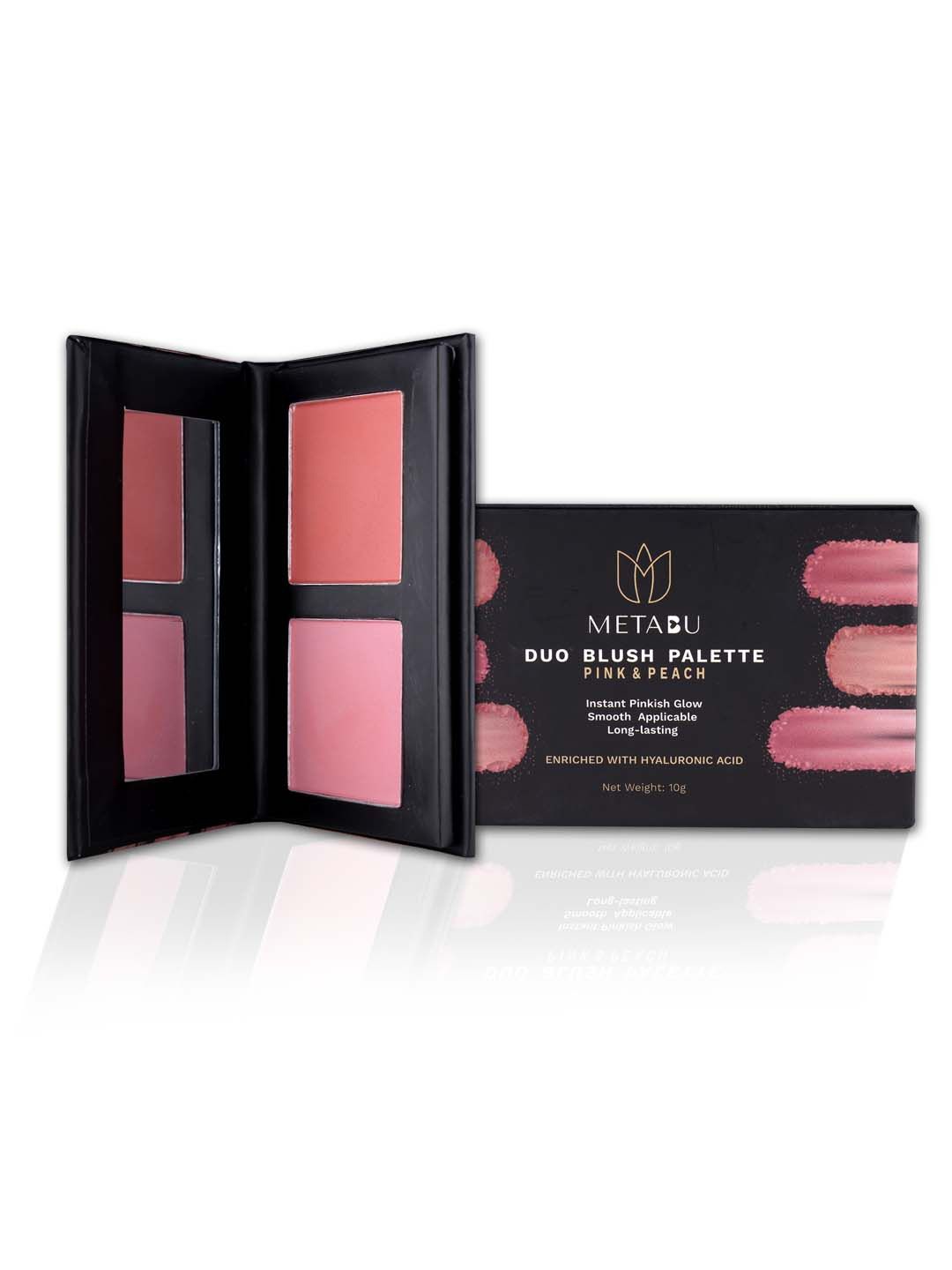 

METABU Duo Blush Palette with Hyaluronic Acid - Pink & Peach