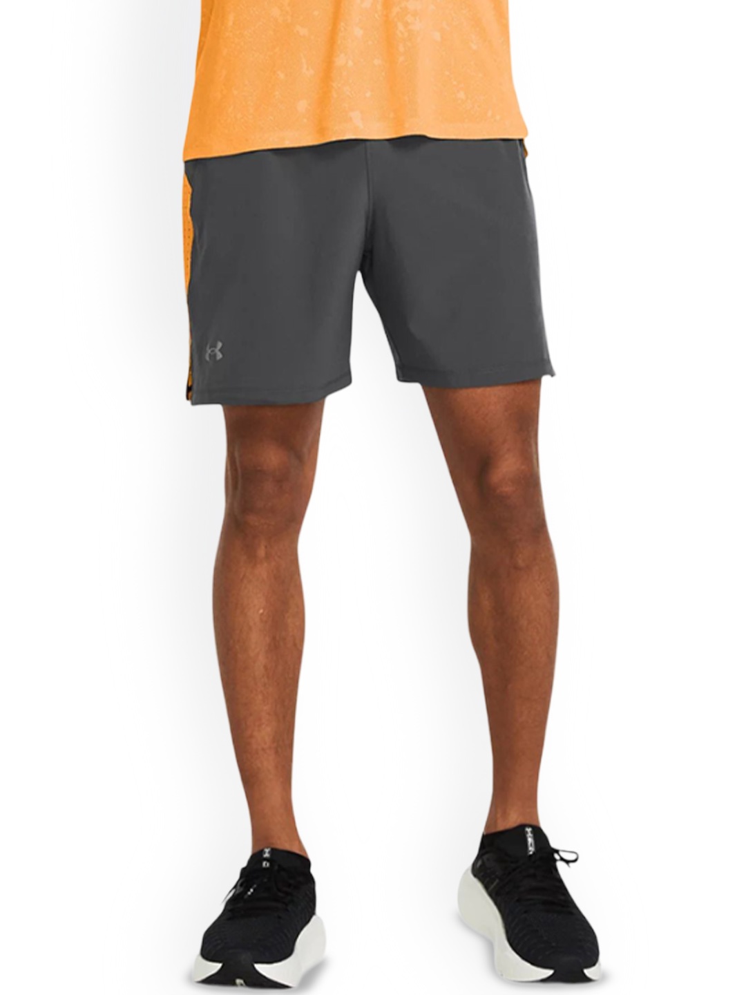 

UNDER ARMOUR UA Launch Elite 7" Men Mid Rise Slim Fit Sports Shorts, Grey