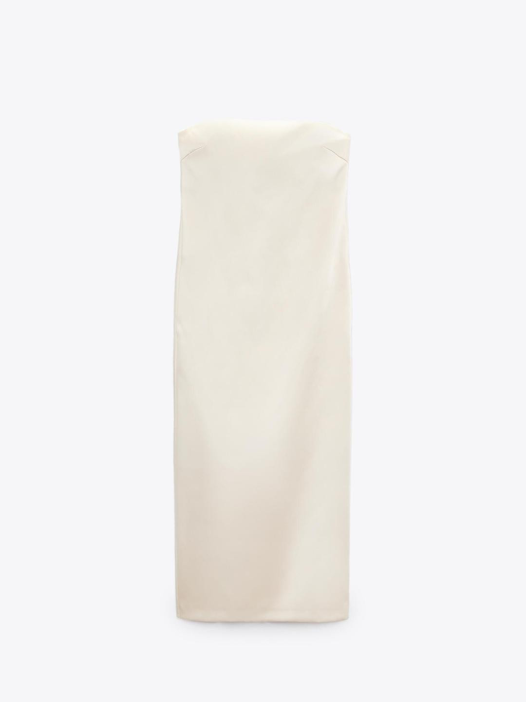 

ZARA Women Off White Dress