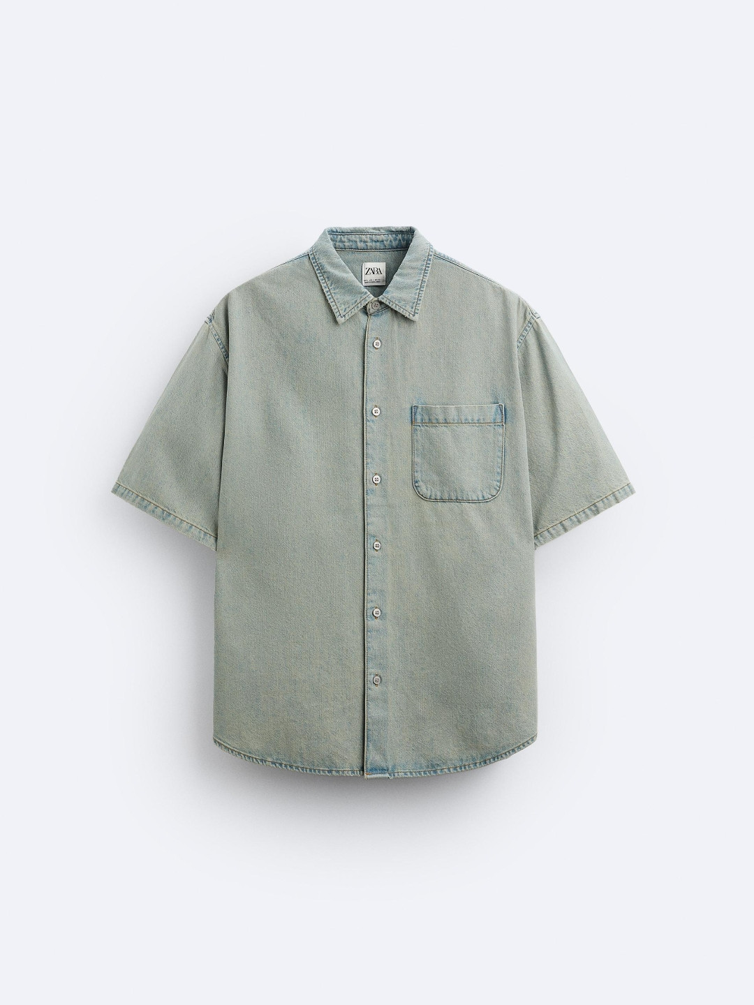 

ZARA Men Blue Shirts
