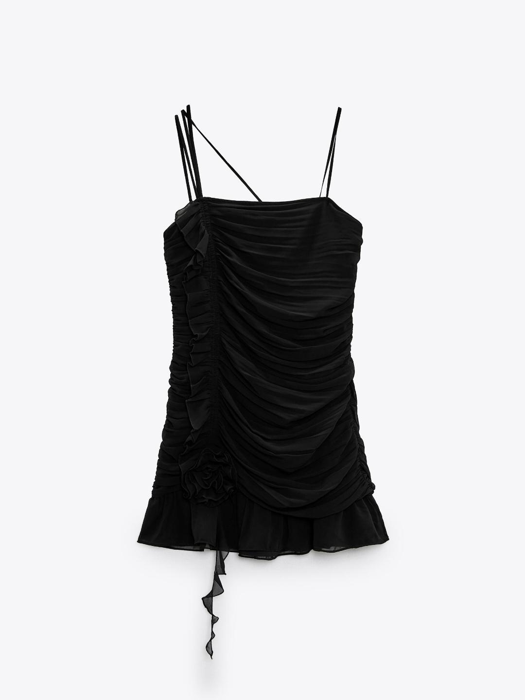 

ZARA Women Black Dress