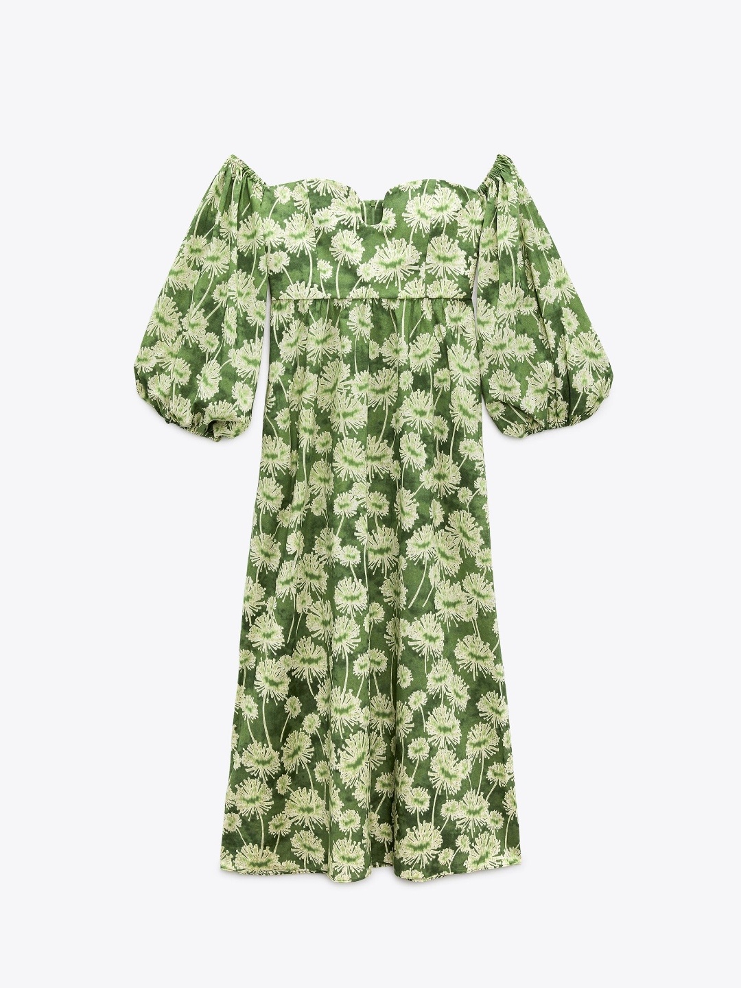 

ZARA Women Green Dress