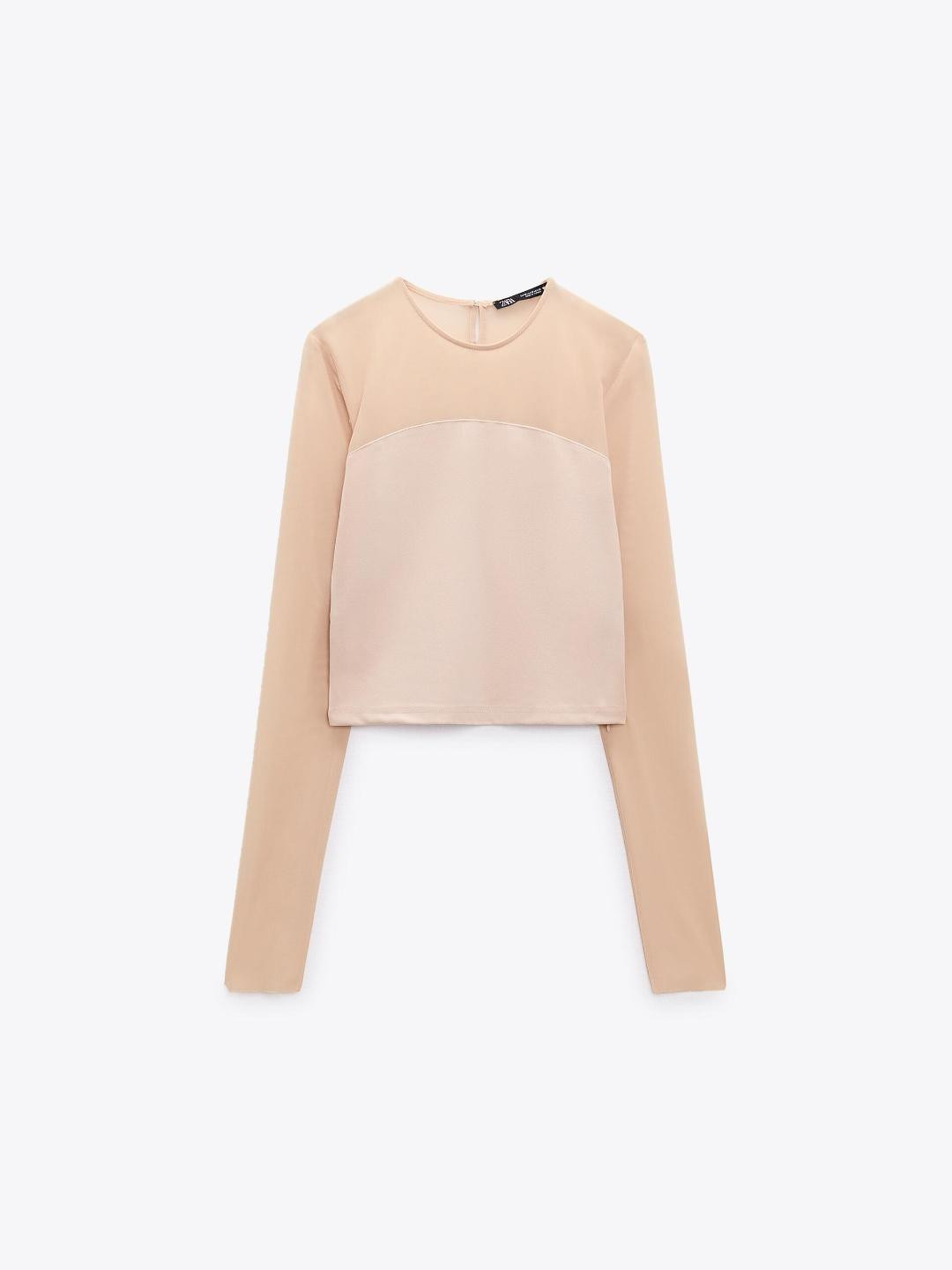 

ZARA Women Tops, Beige