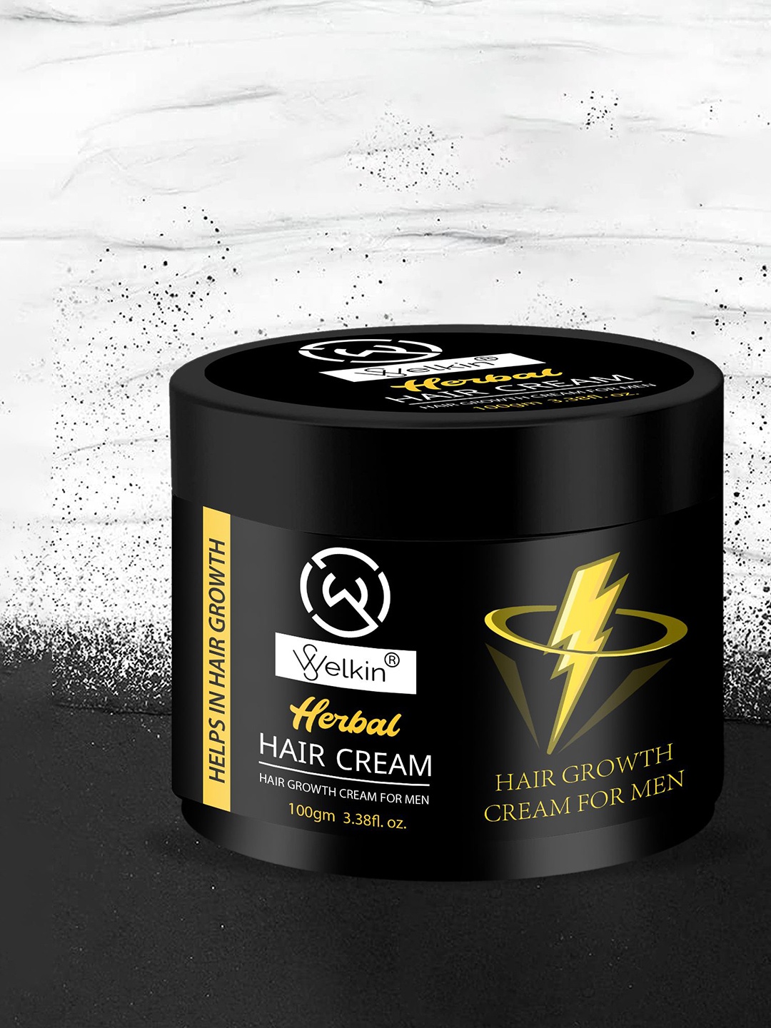 

WELKIN Herbal Hair Cream - 100 g, Black