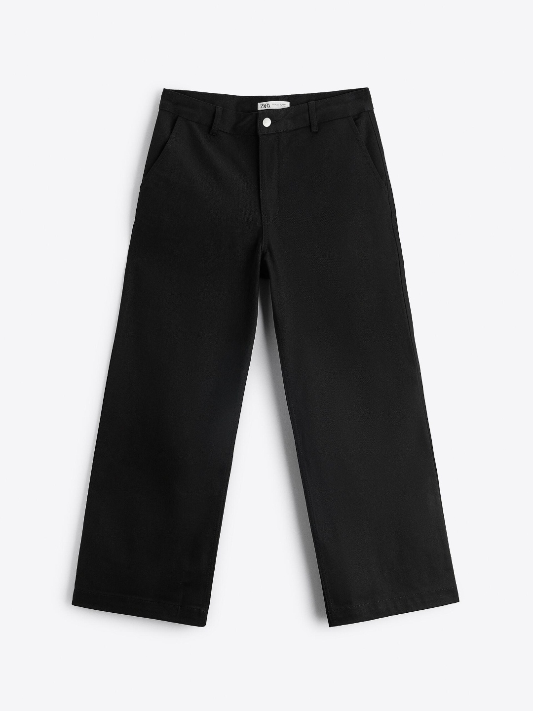 

ZARA Men Black Trouser