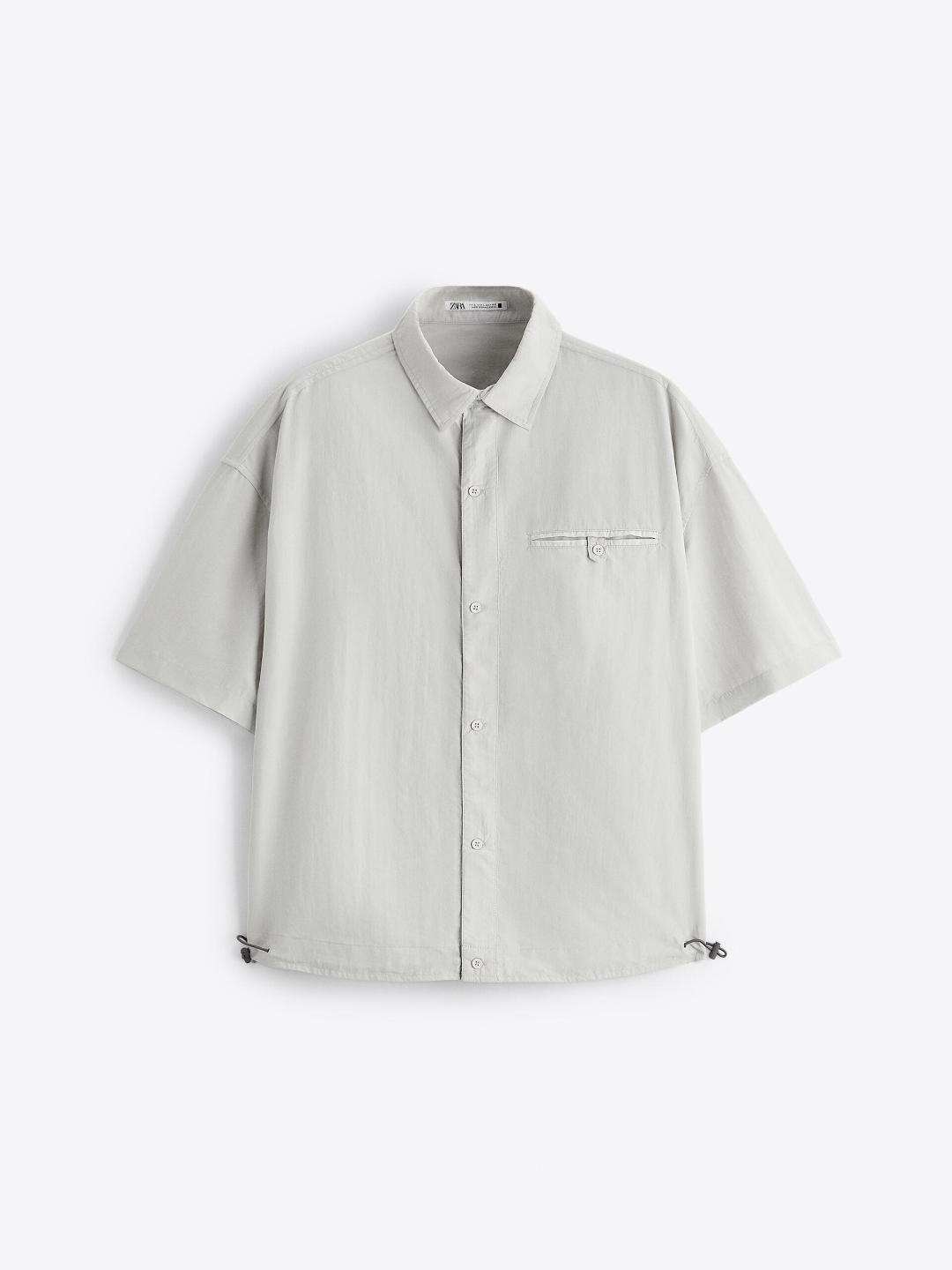 

ZARA Men Shirts, Grey