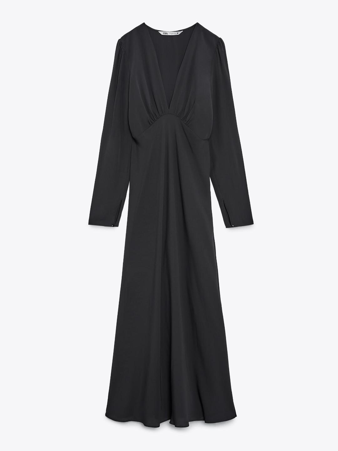

ZARA Women Grey Dress