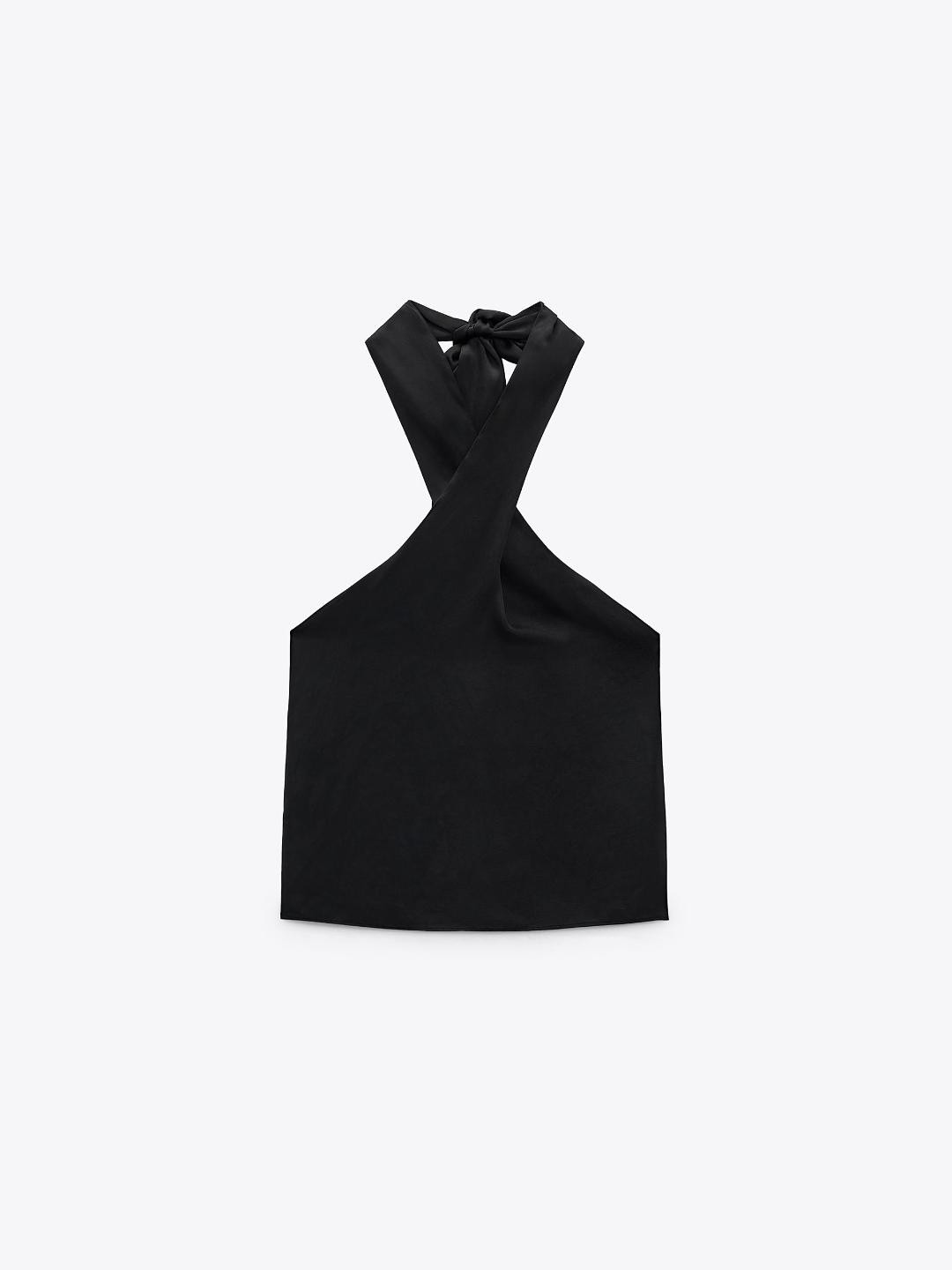 

ZARA Women Black Tops