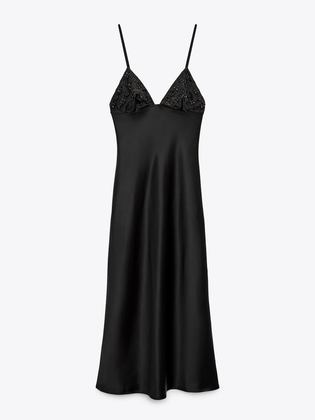 

ZARA Women Black Dress