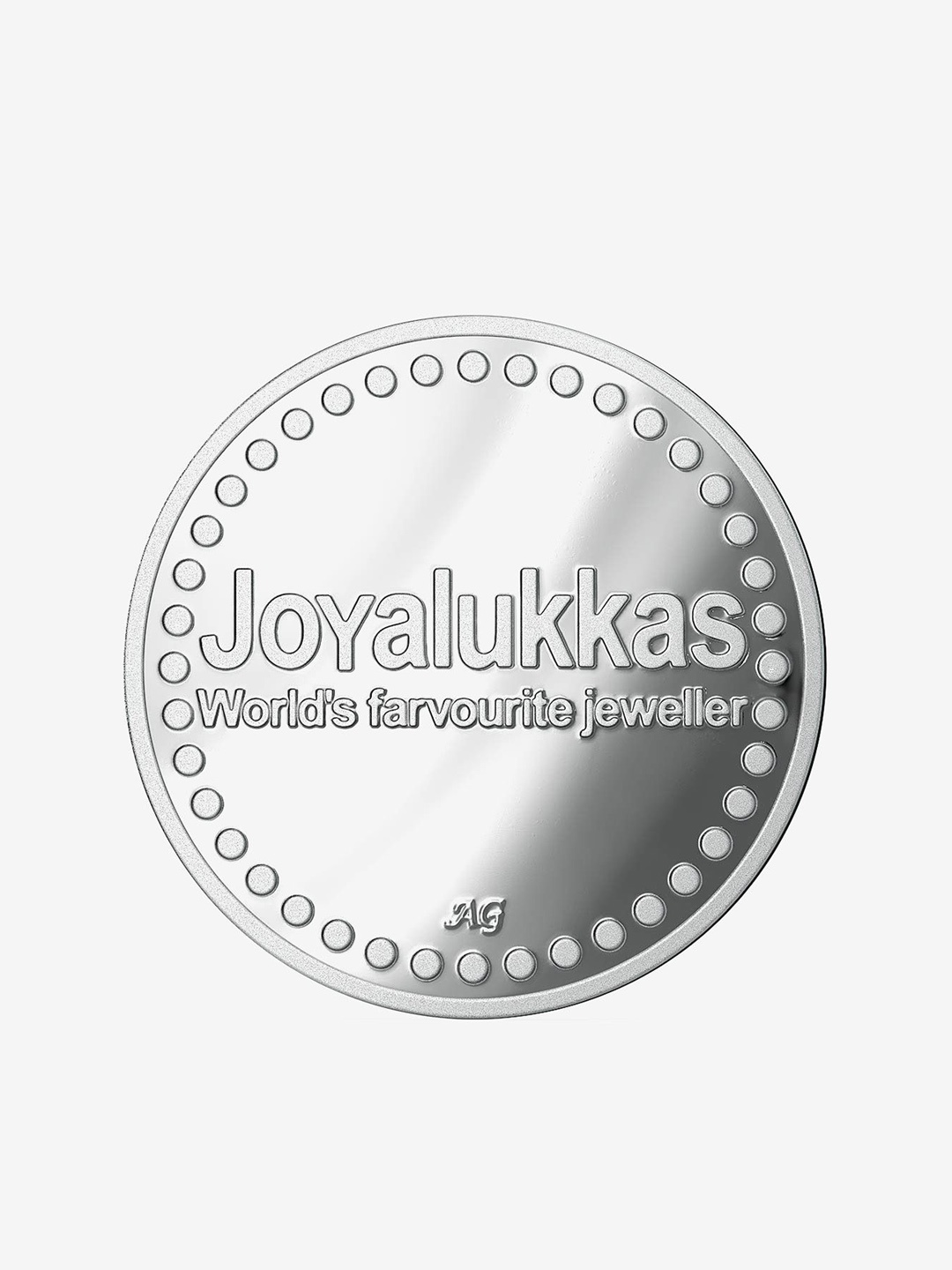 

Joyalukkas Best Wishes Silver Coin-20gm