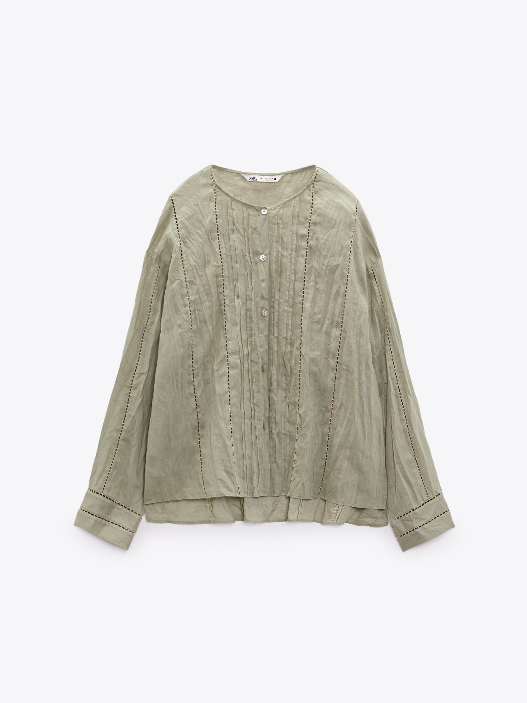 

ZARA Women Khaki Shirts