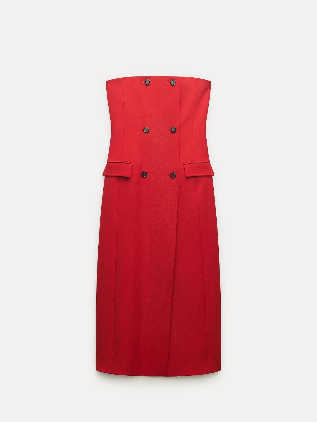

ZARA Women Red Dress