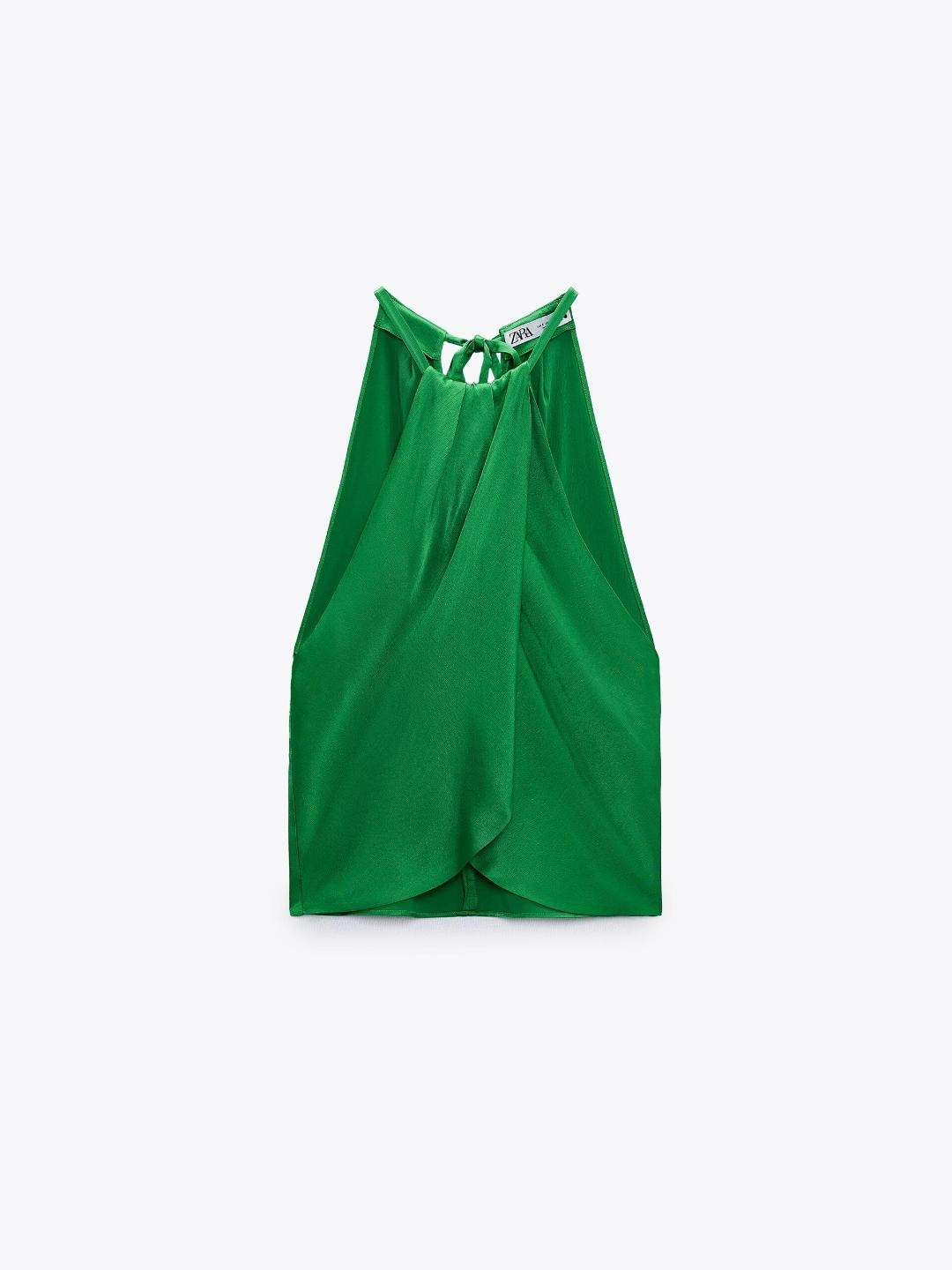 

ZARA Women Tops, Green