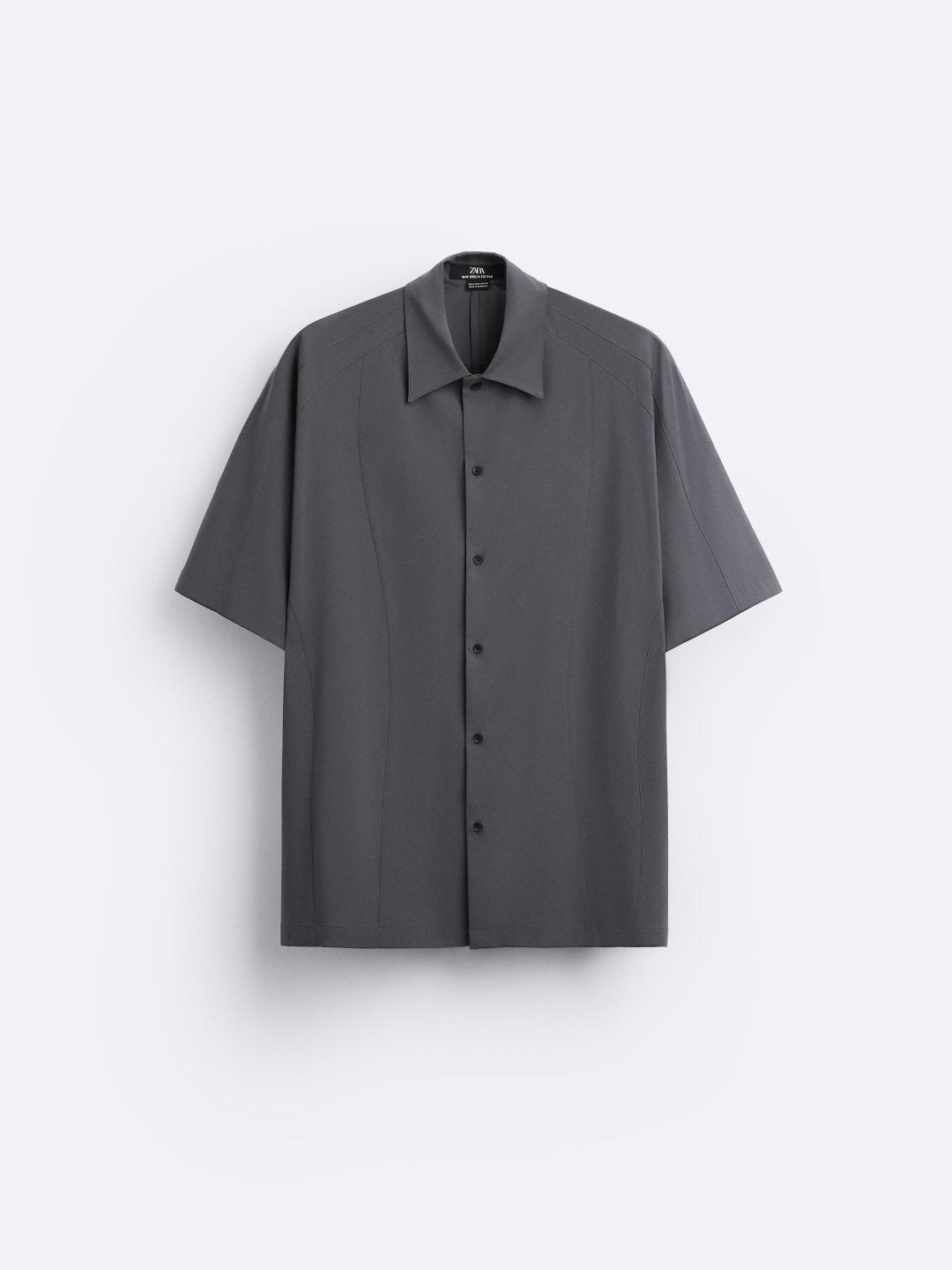 

ZARA Men Grey Shirts