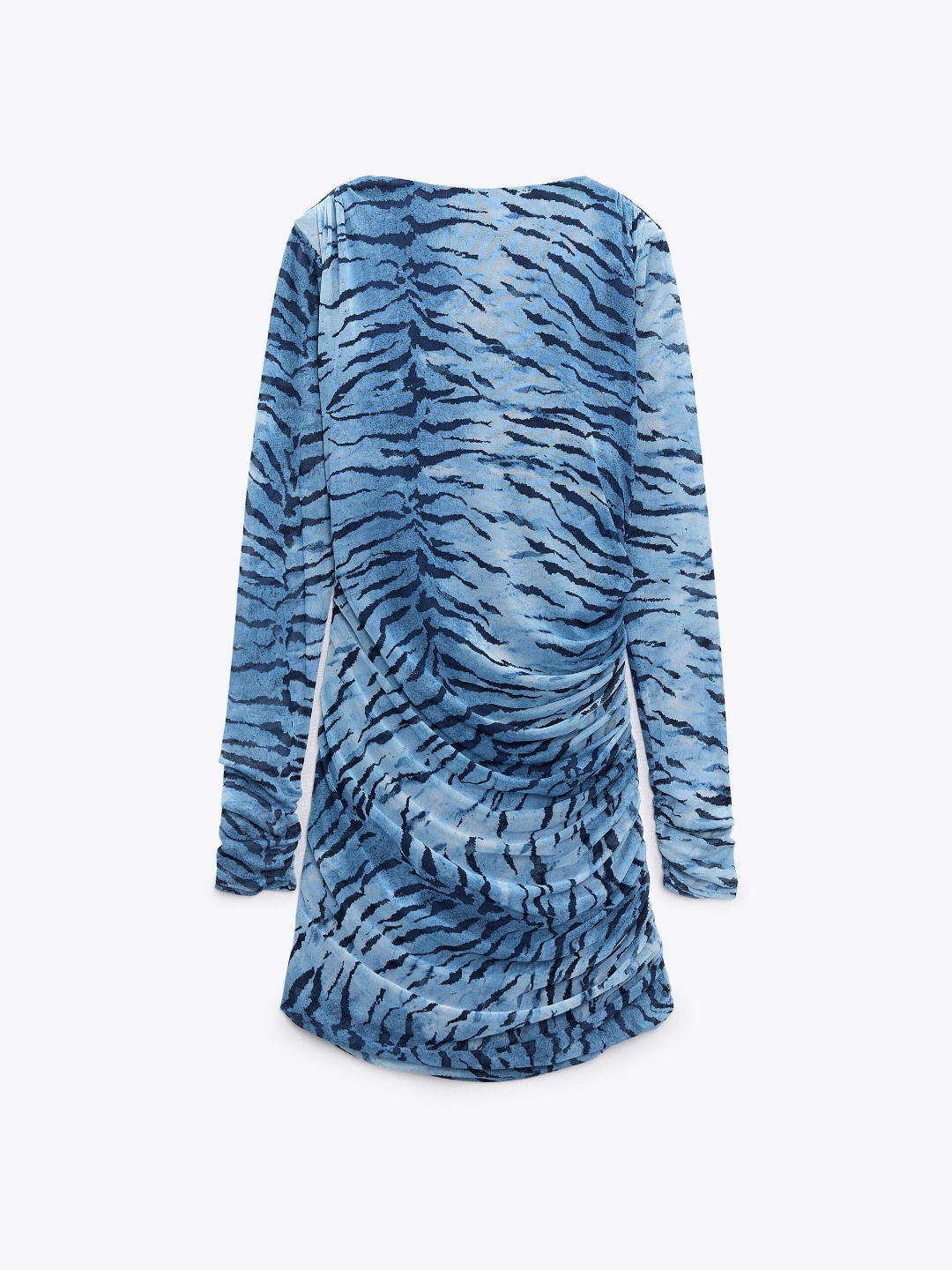 

ZARA Women Blue Dress