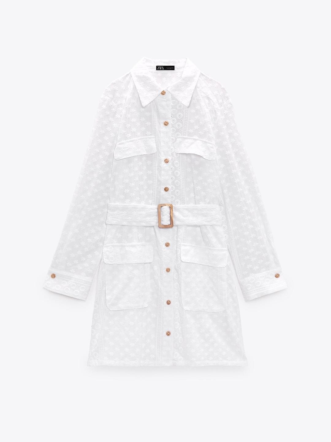 

ZARA Women White Dress