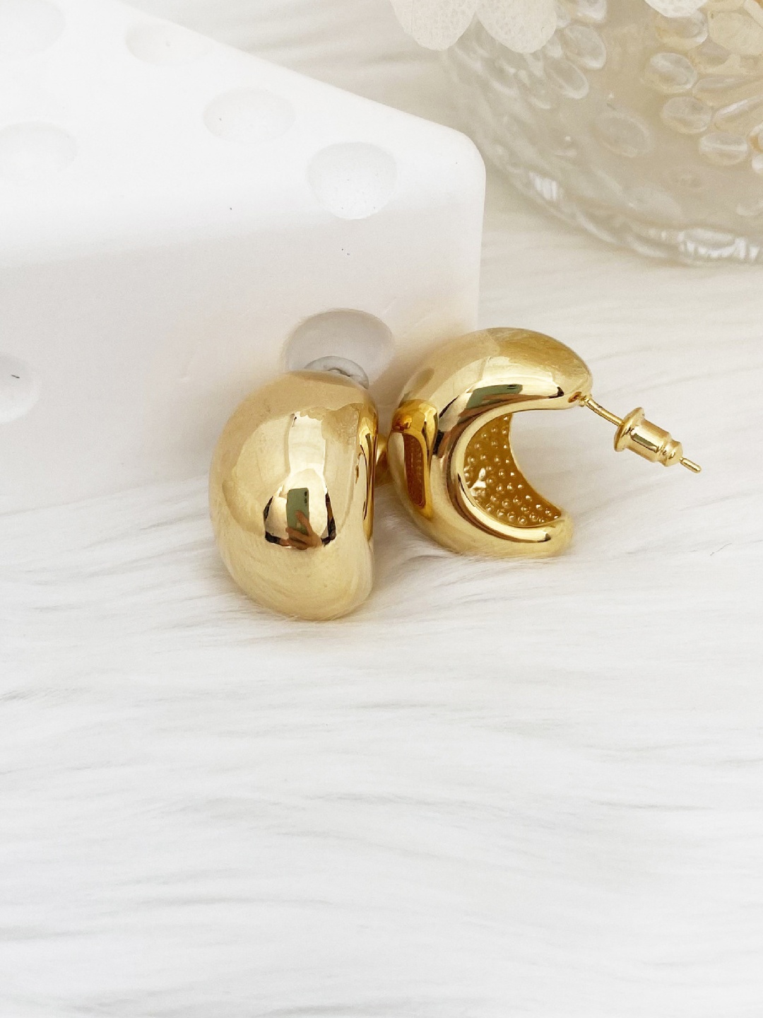 

FIMBUL Gold Plated Classic Studs