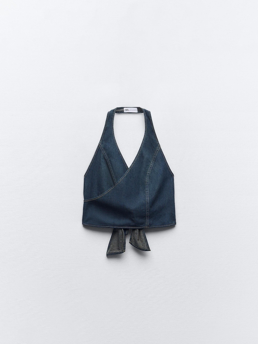 

ZARA Women Navy Blue Tops