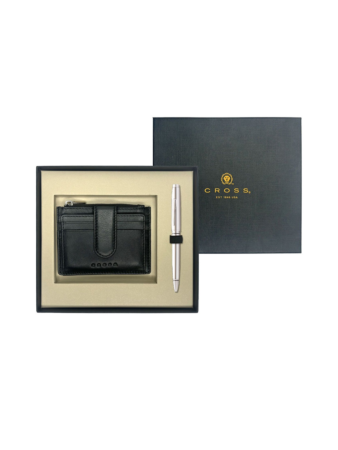 

Cross Pen & Card Holder Accessory Gift Set, Silver