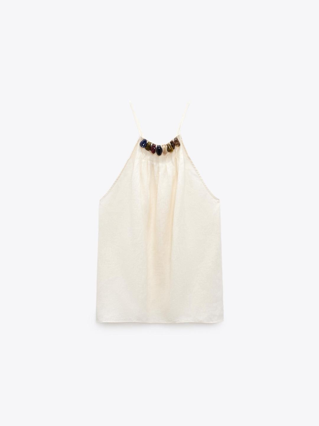 

ZARA Women Beige Tops