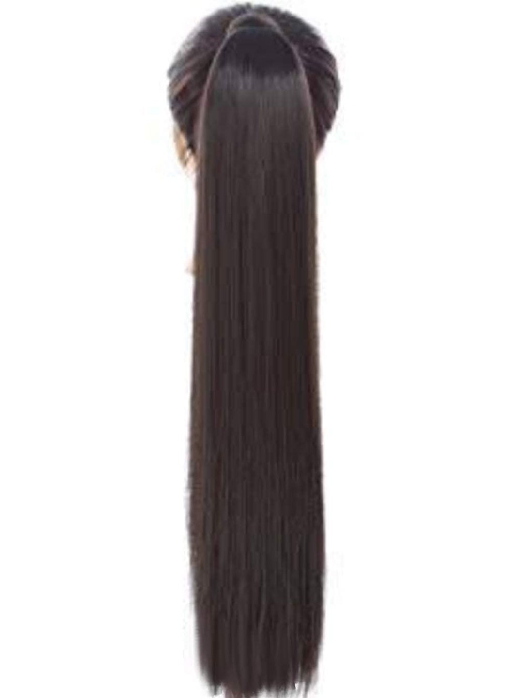 

D-Divine Clip-In Straight Ponytail Hair Extension - Brown