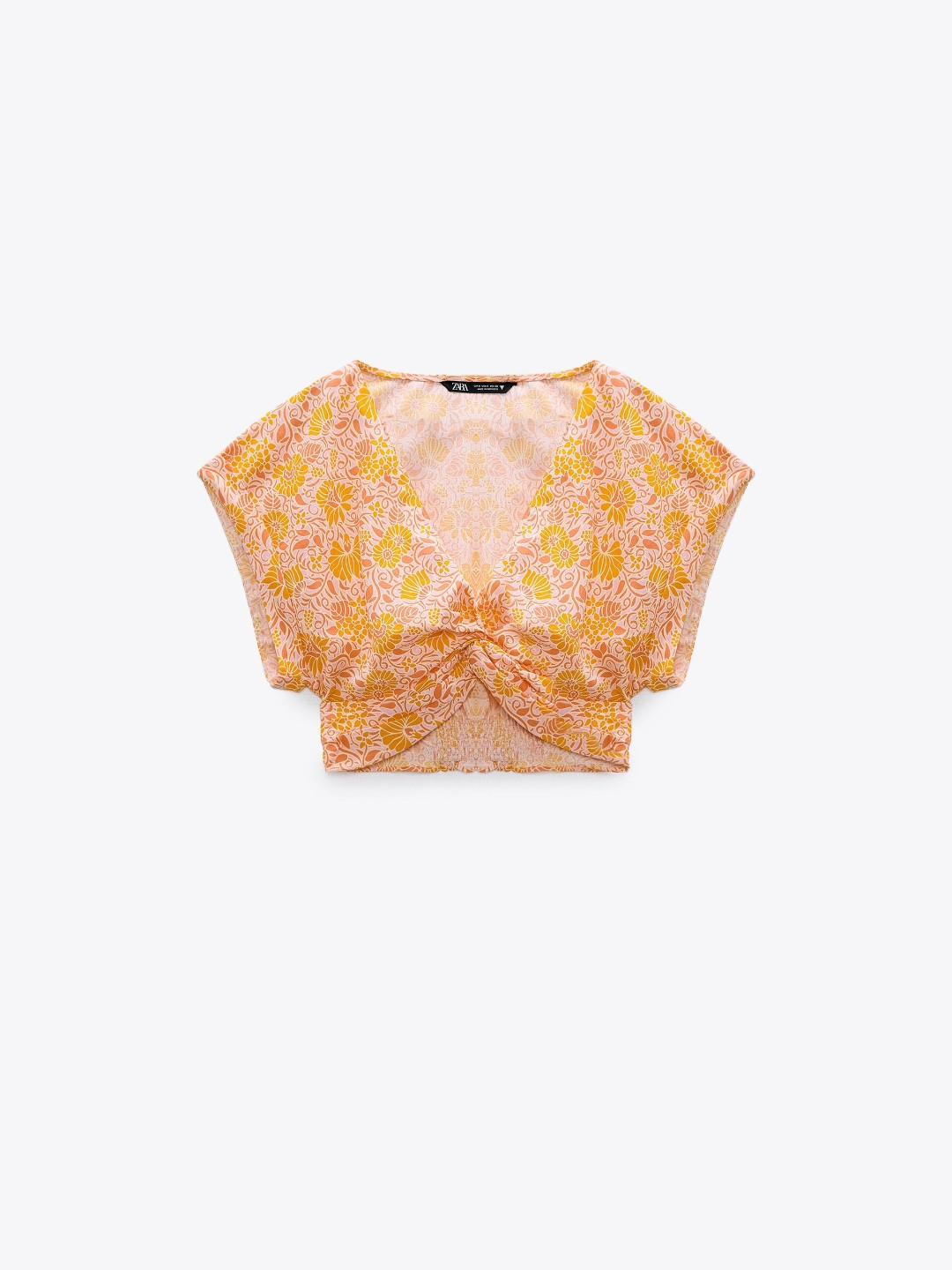 

ZARA Women Tops, Orange