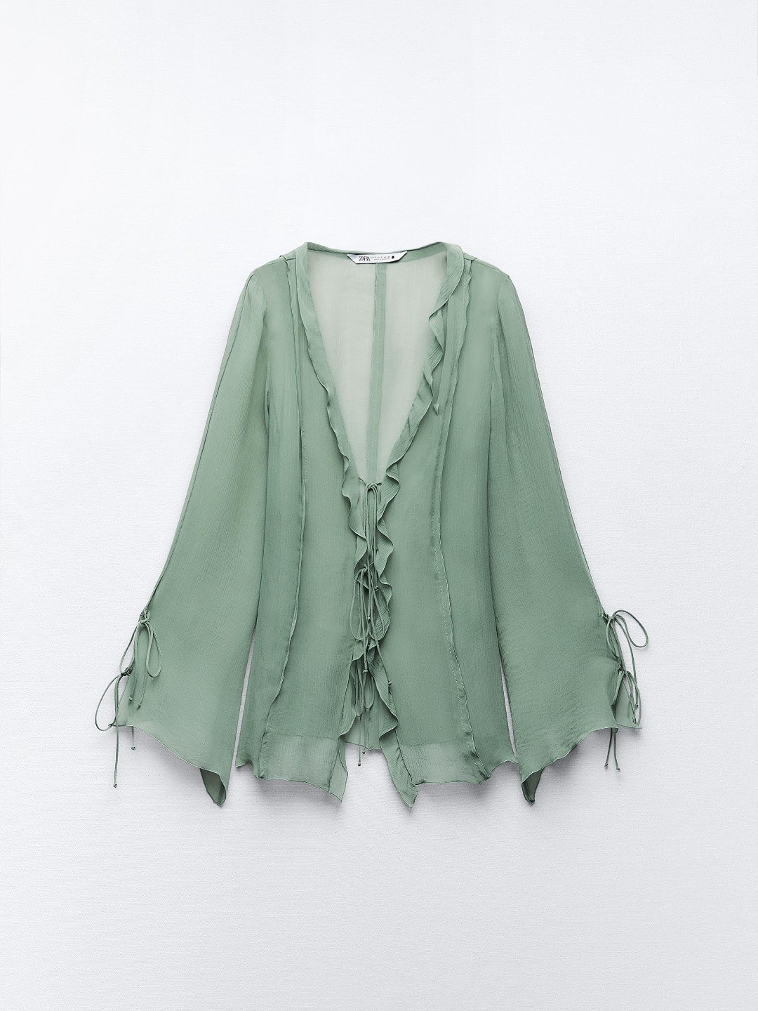 

ZARA Women Green Top