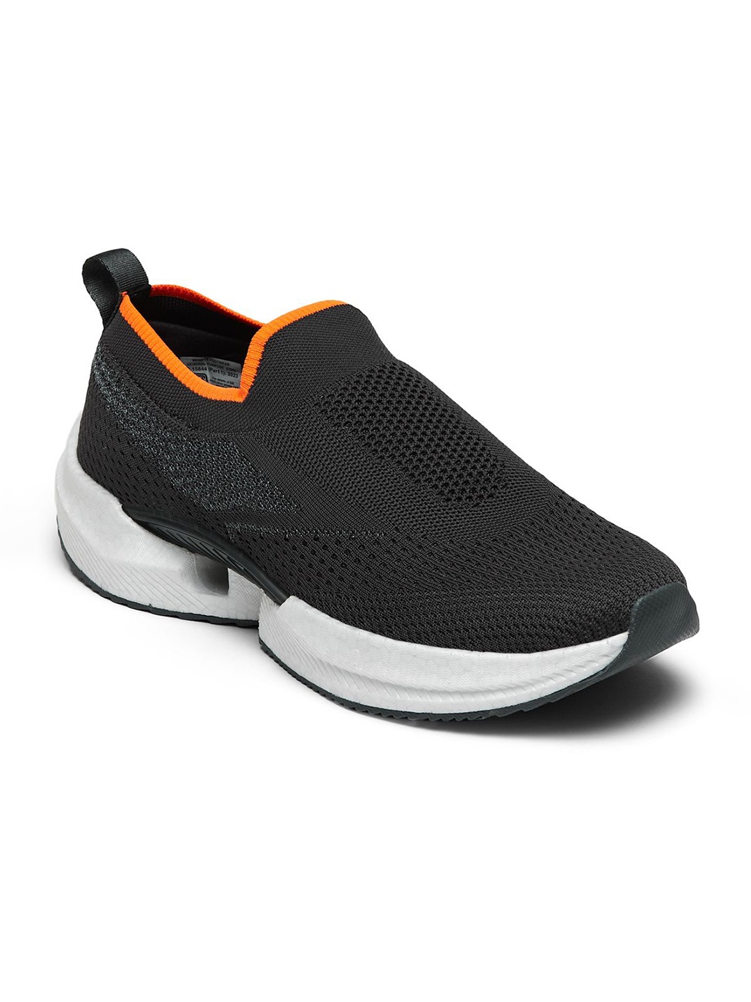 

Campus Men Mesh Walking Non-Marking Shoes, Black