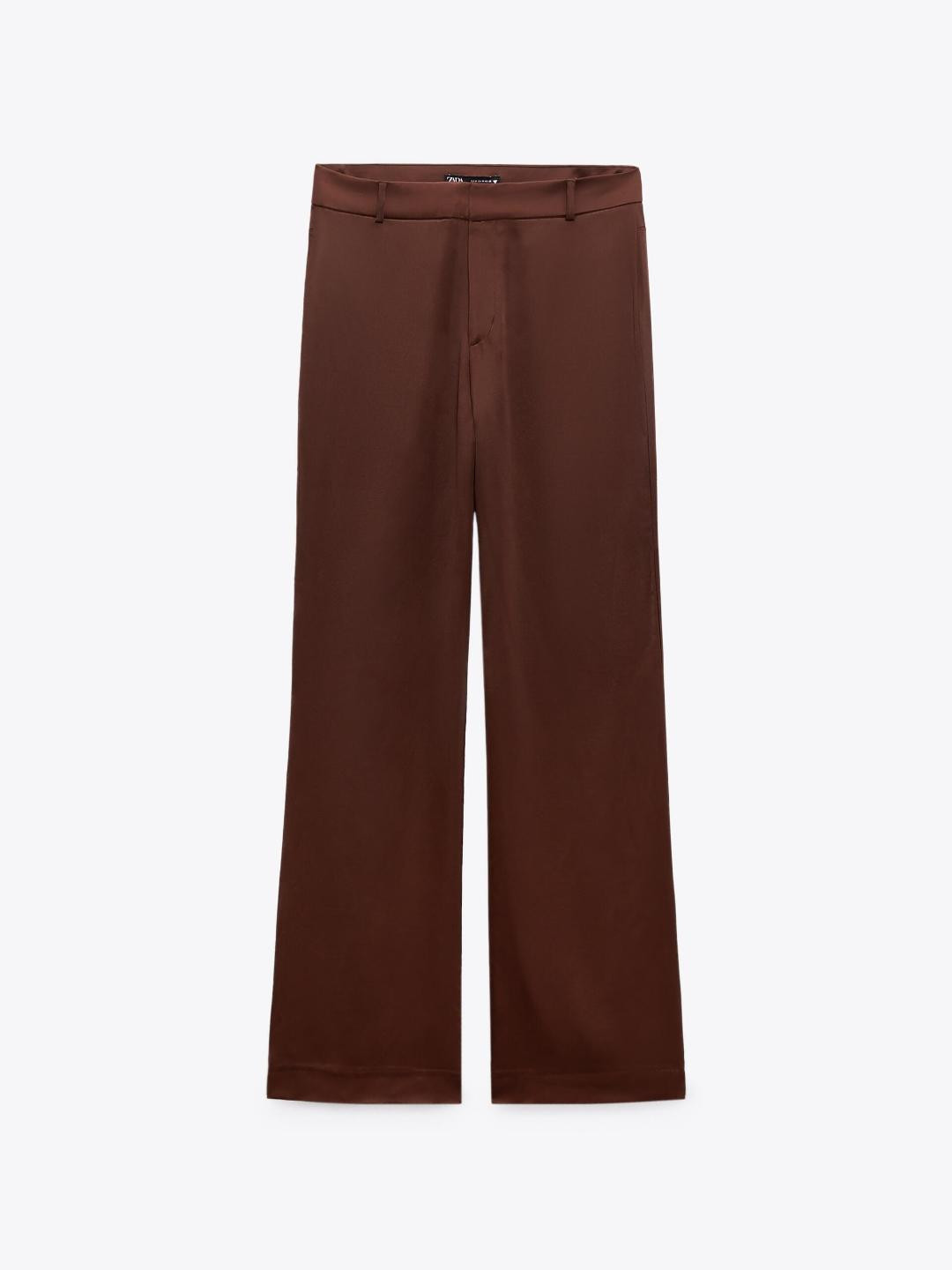 

ZARA Women Brown Trouser