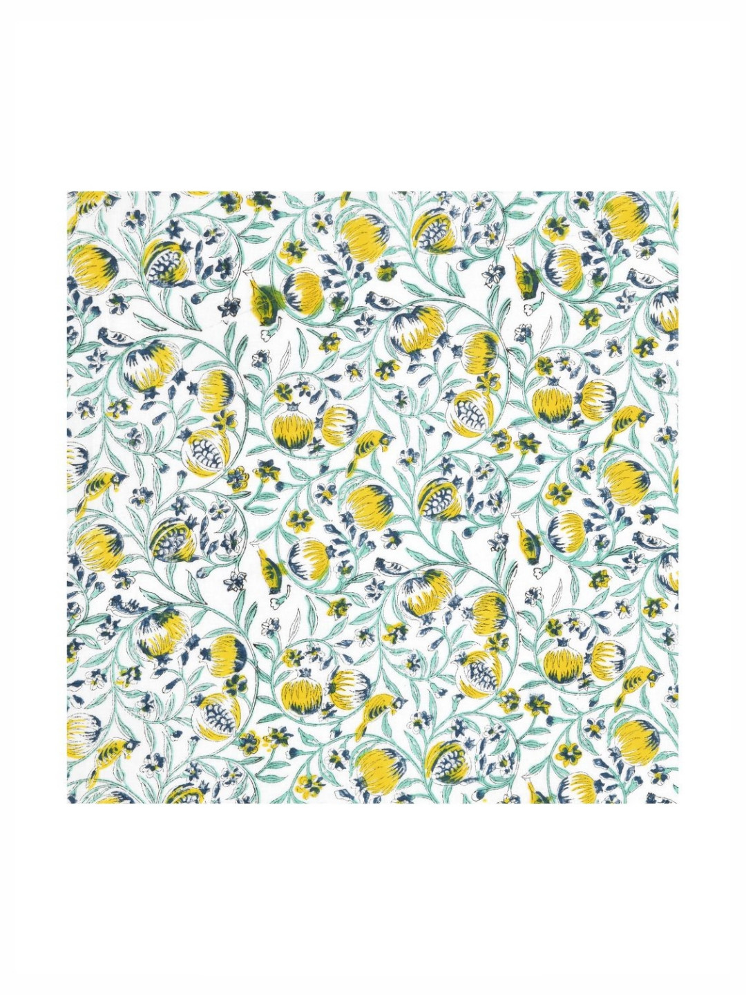 

Plarsh Comfort White & Yellow Set of 5 Ethnic Motifs Square Cushion Covers