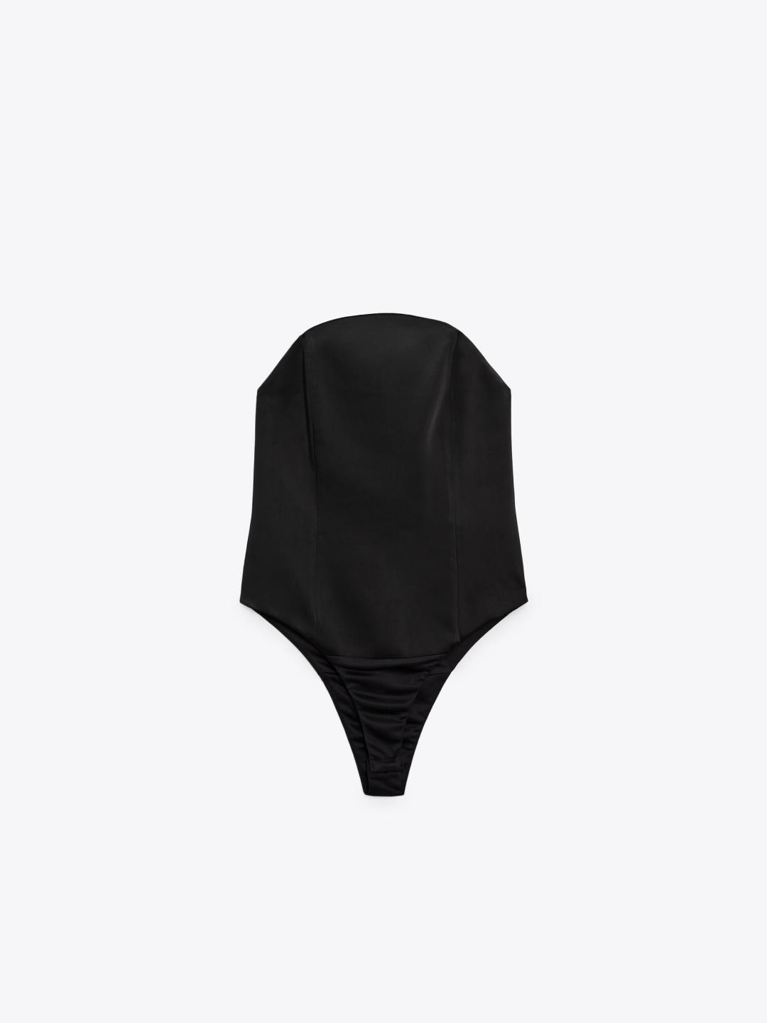 

ZARA Women Bodysuit, Black