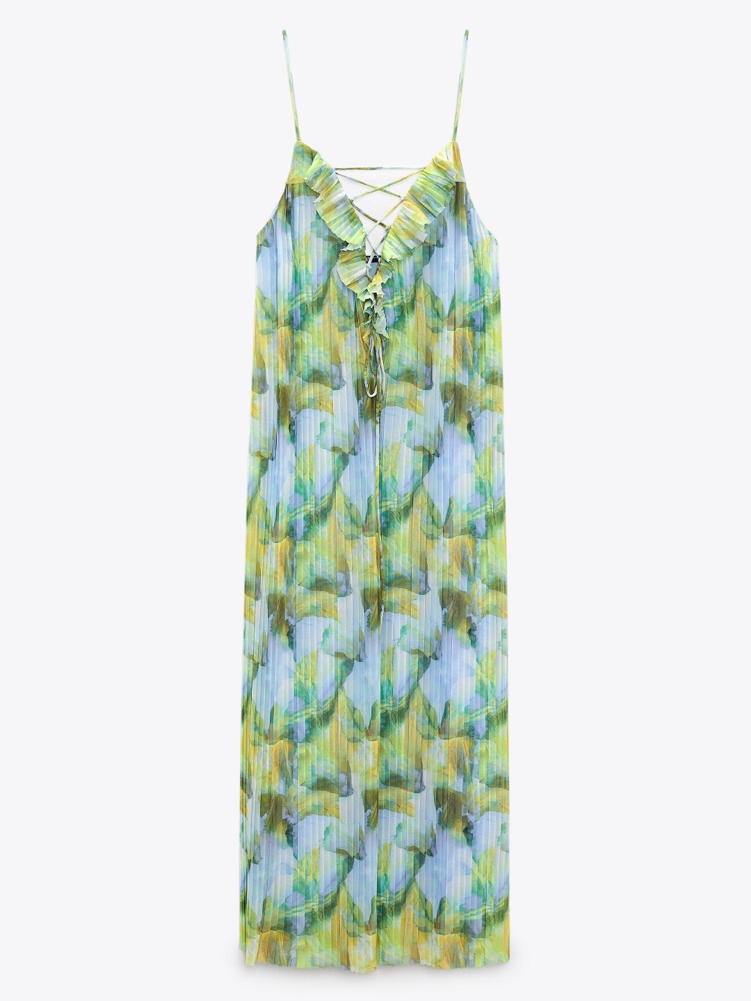 

ZARA Women Green Dress