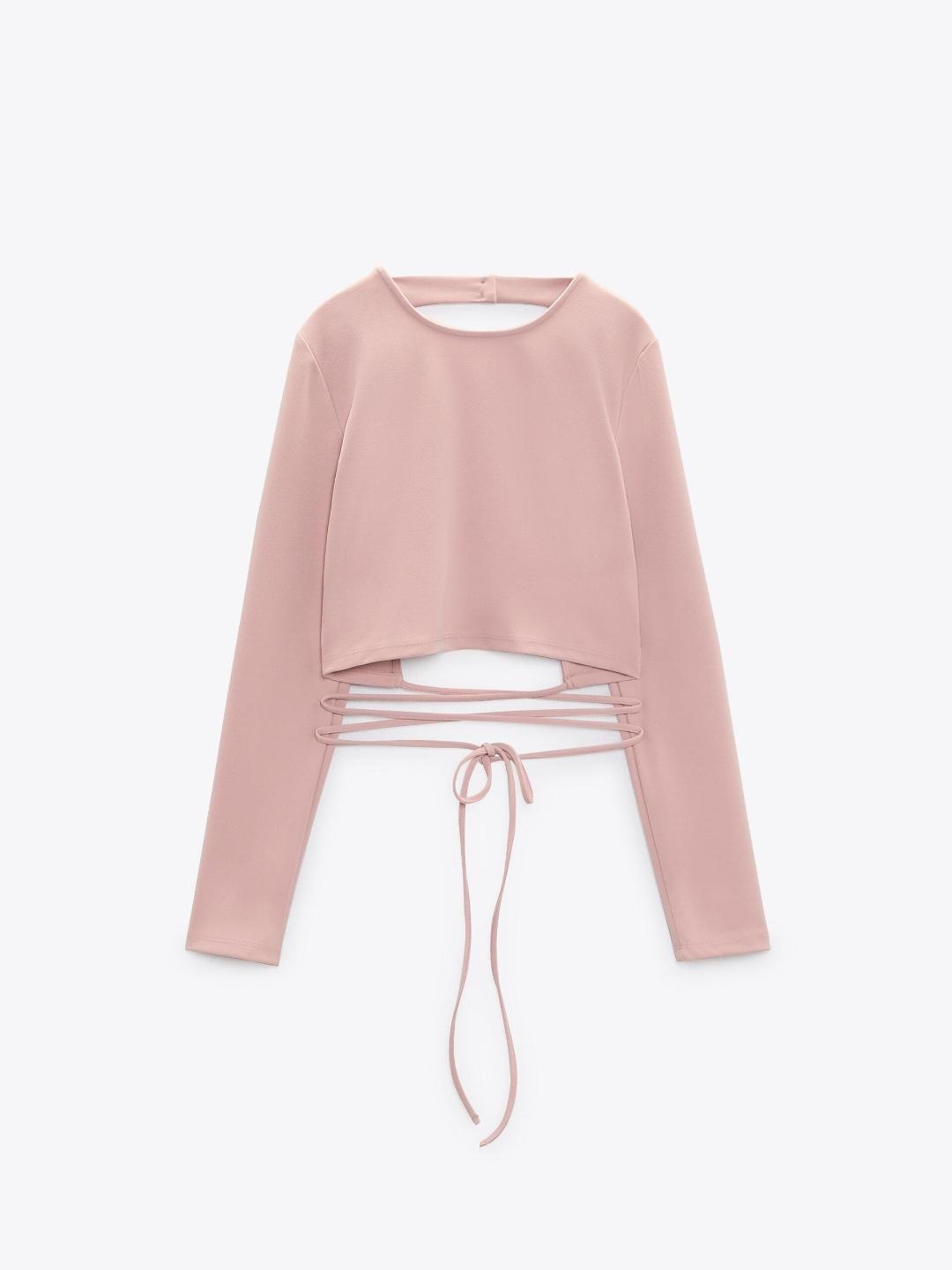 

ZARA Women Pink Tops