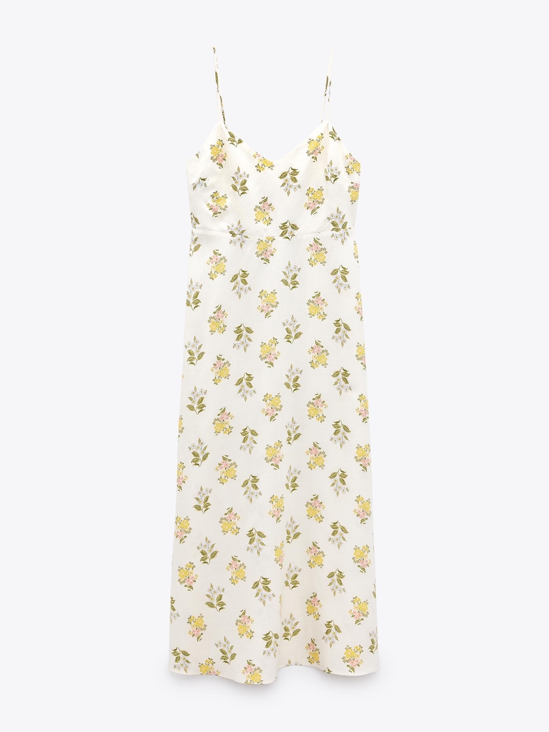 

ZARA Women Beige Dress