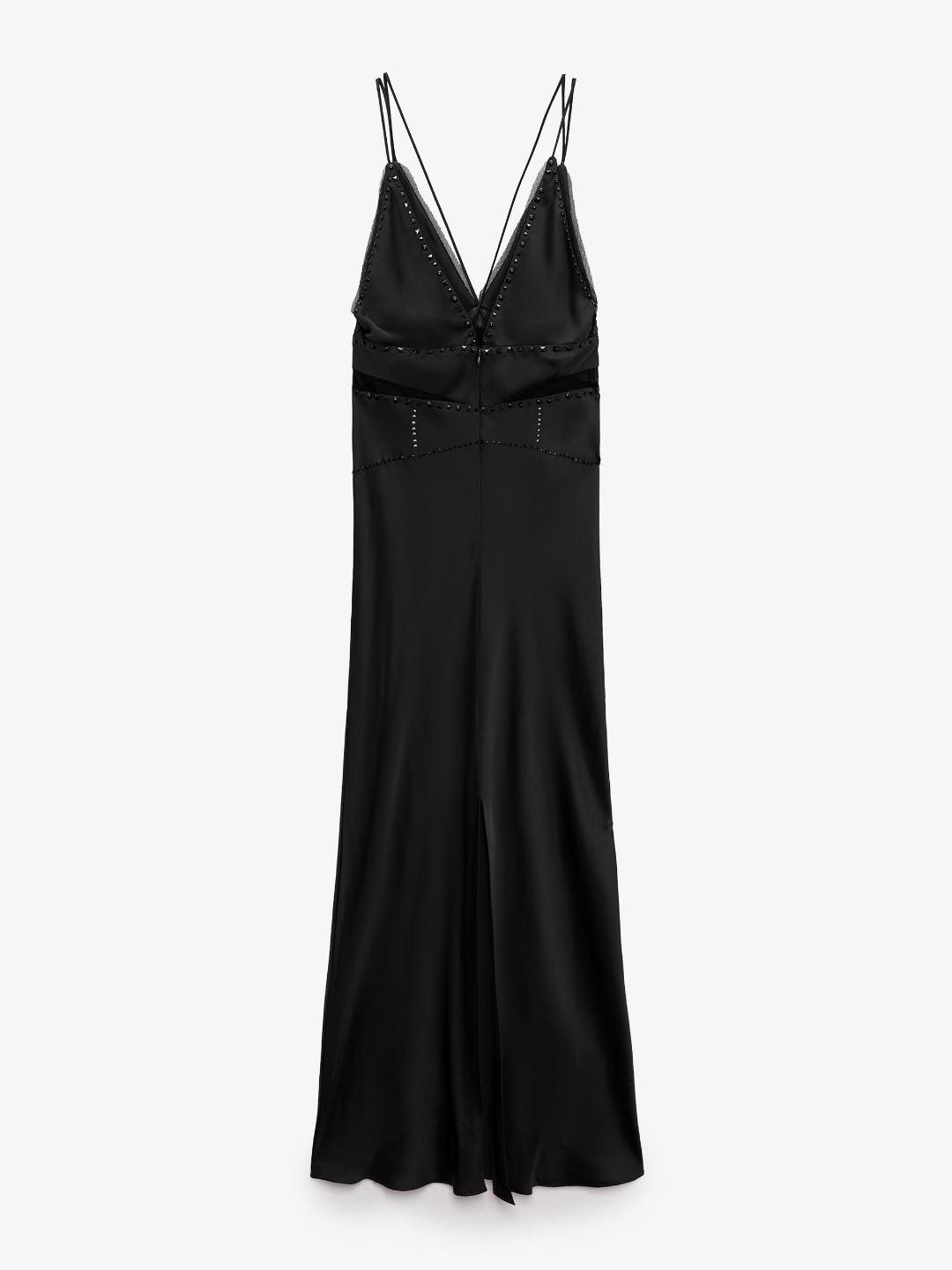 

ZARA Women Grey Dress