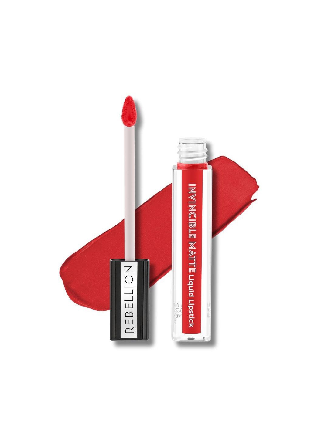 

Rebellion Cosmetics Invincible Matte Liquid Lipstick-28.27 g-Tycoon Red 03