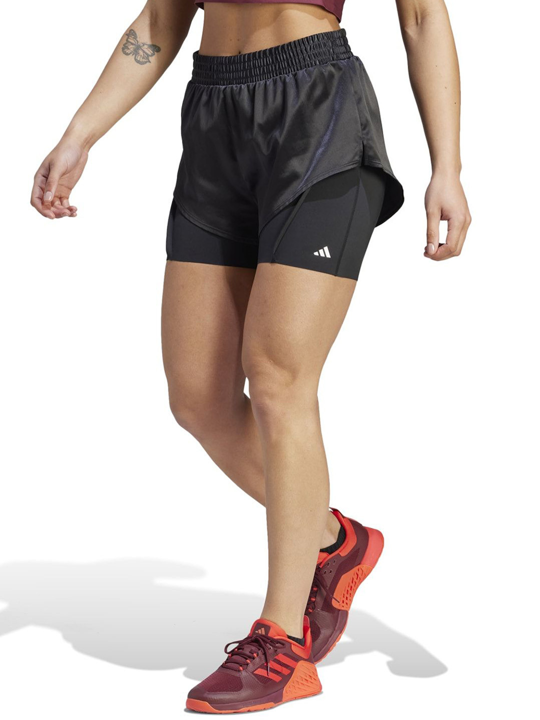 

ADIDAS Women Power 2IN1 SH Shorts, Black