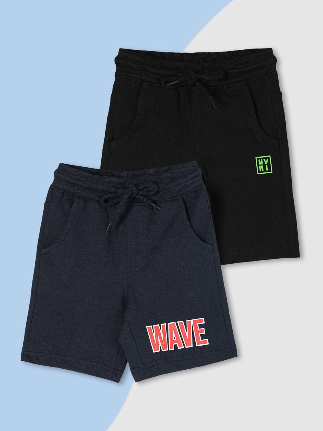 

Max Boys Assorted Shorts - Pack of 2, Multi