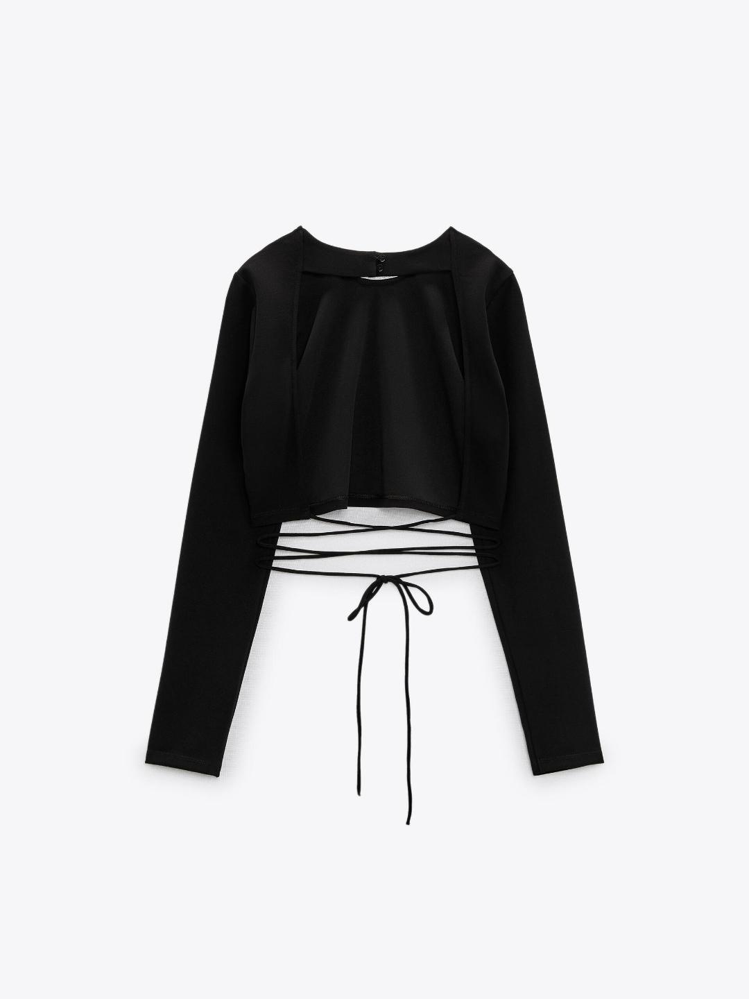 

ZARA Women Tops, Black