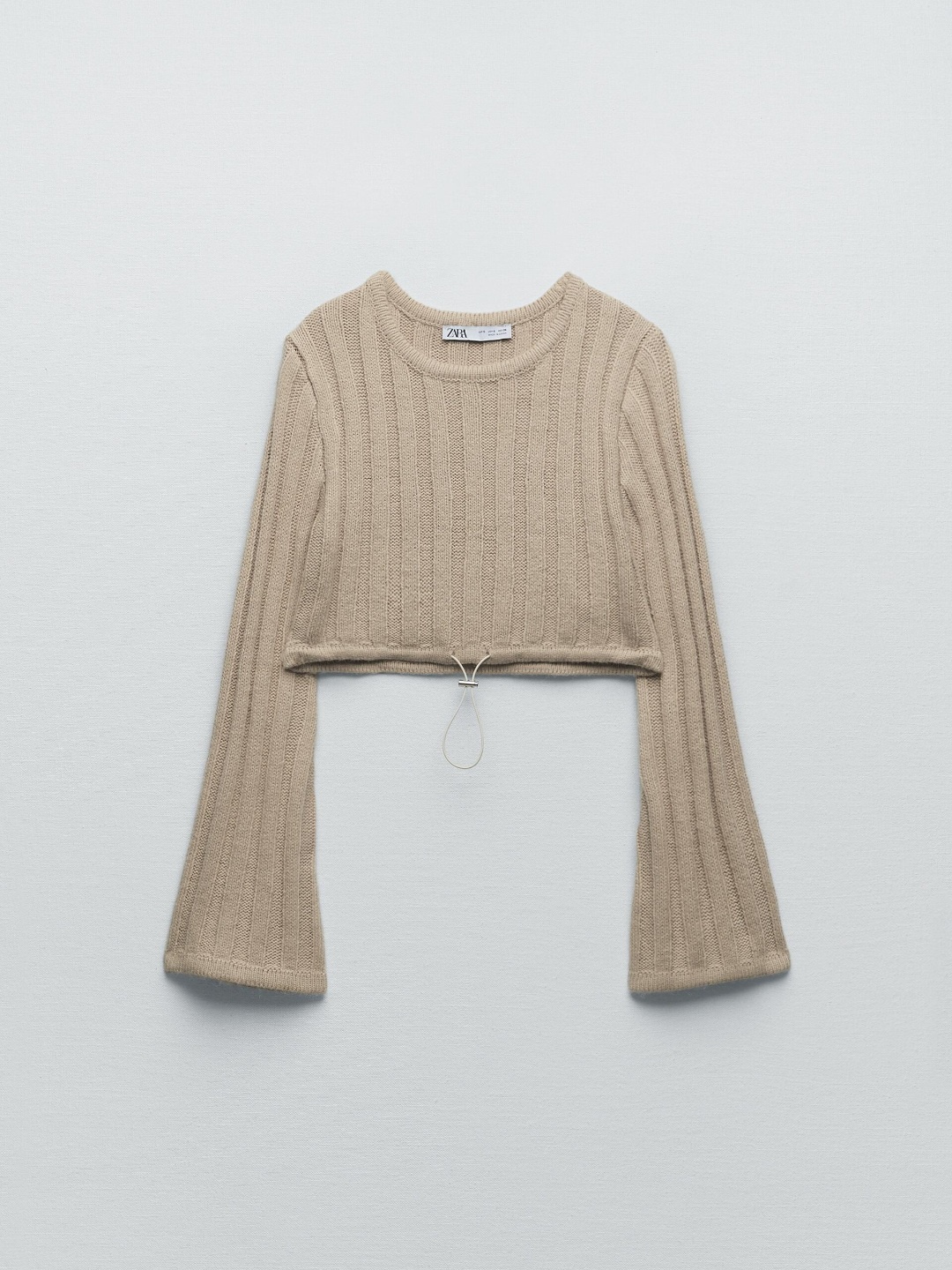 

ZARA Women Khaki Sweater