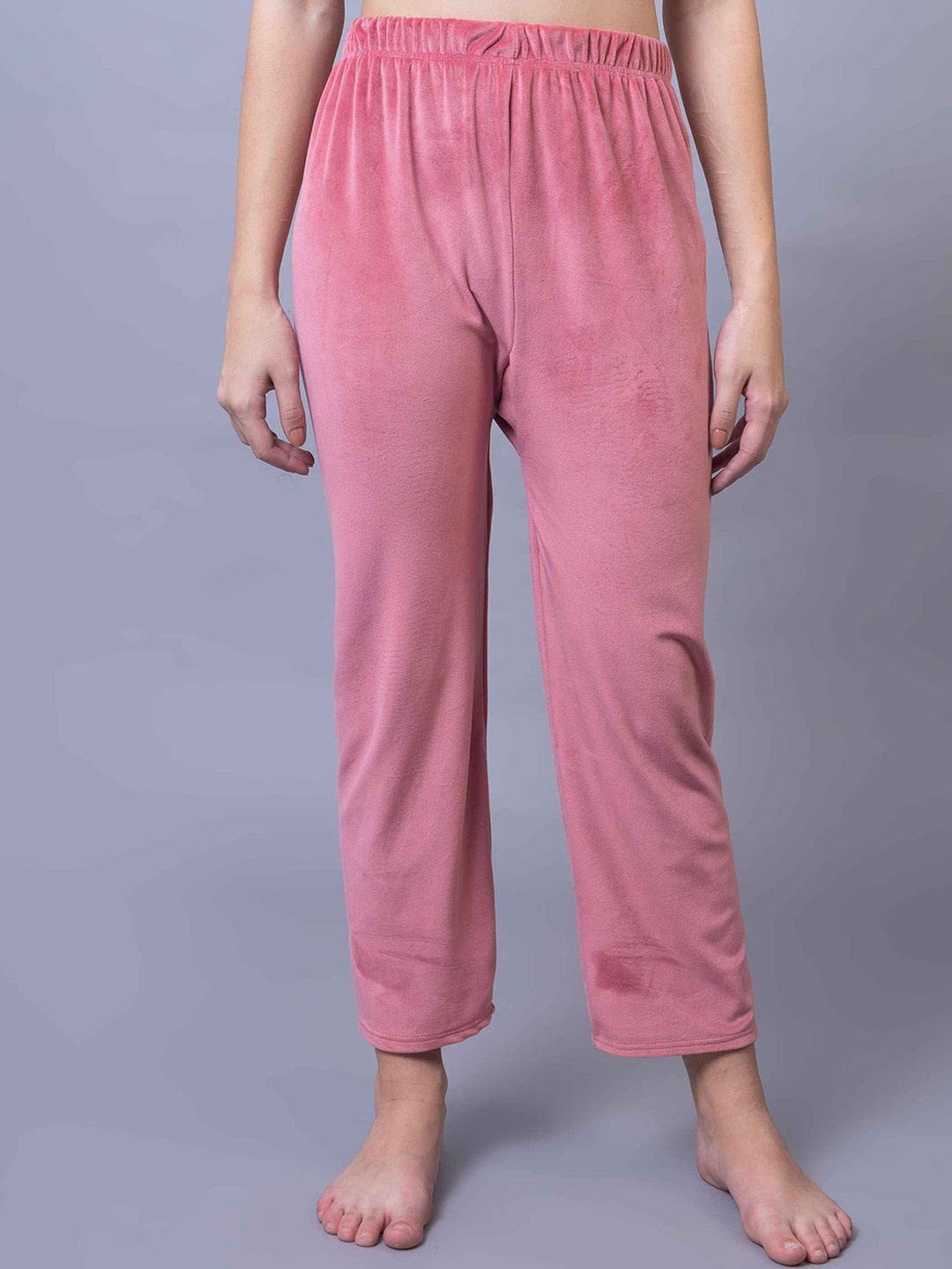 

AVYAY Relaxed-Fit Straight Lounge Pants, Pink