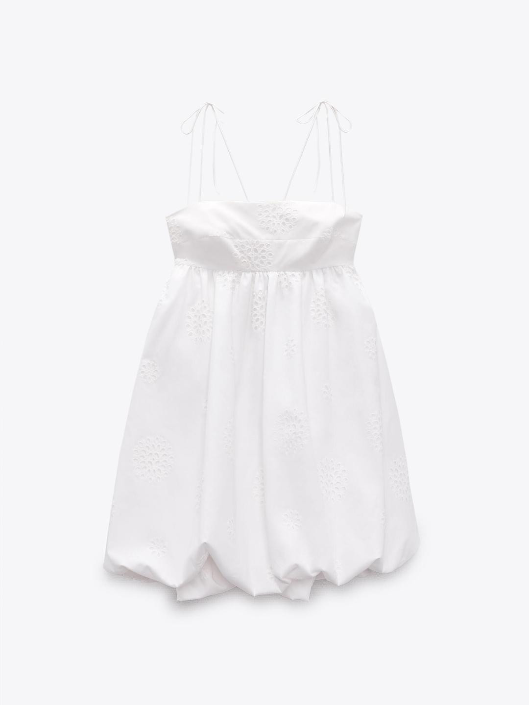 

ZARA Women White Dress