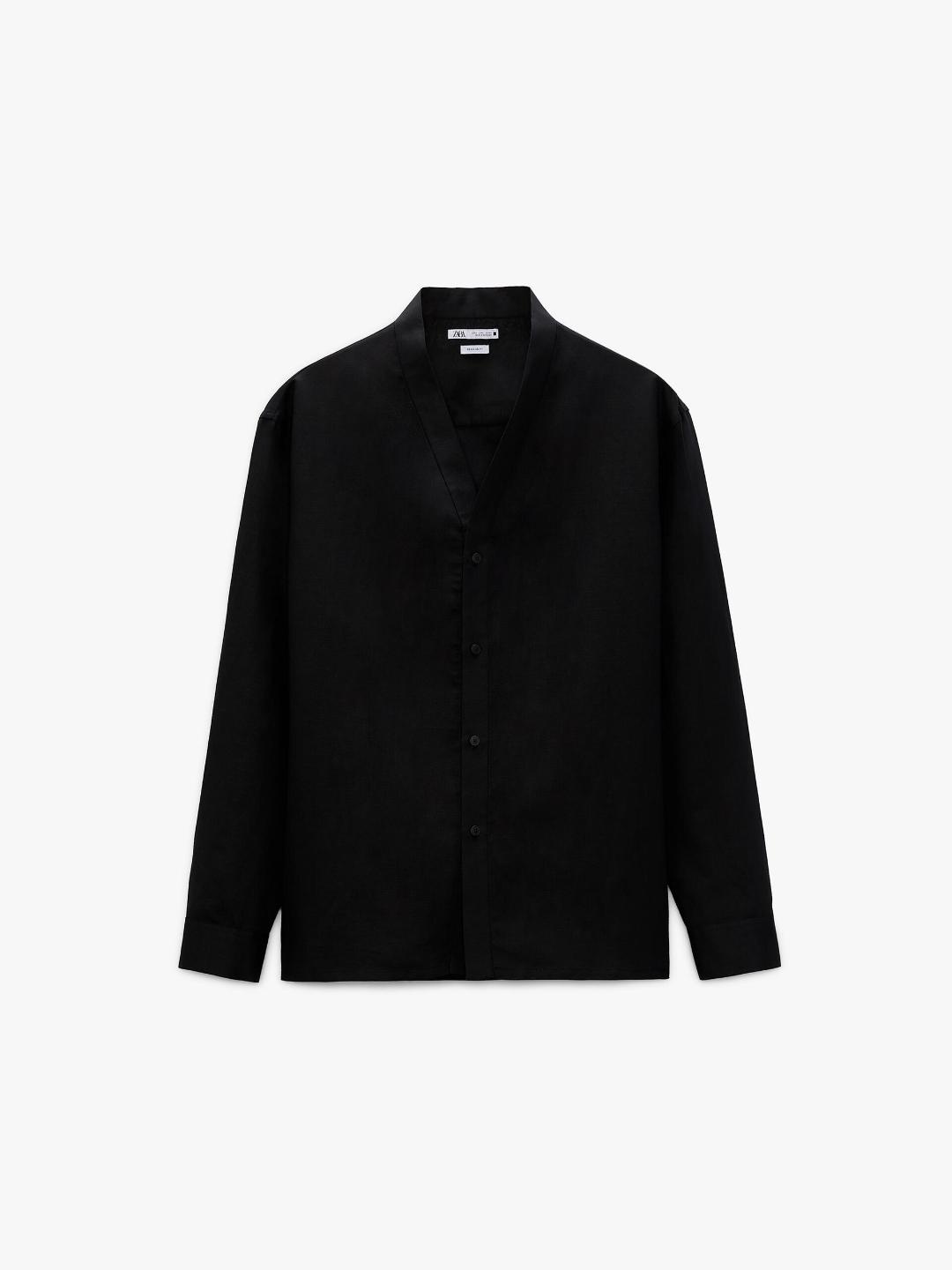 

ZARA Men Shirts, Black