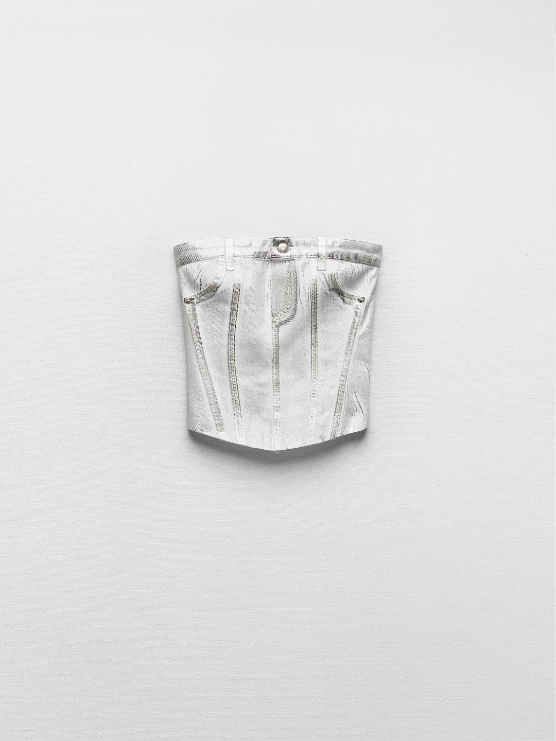 

ZARA Women Silver Tops