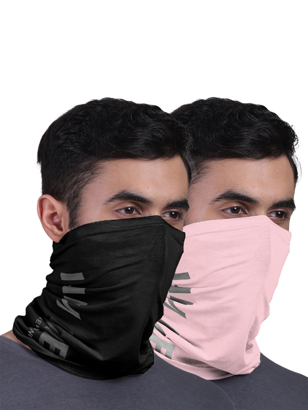 

FREECULTR Unisex Printed Bandana Headband, Black